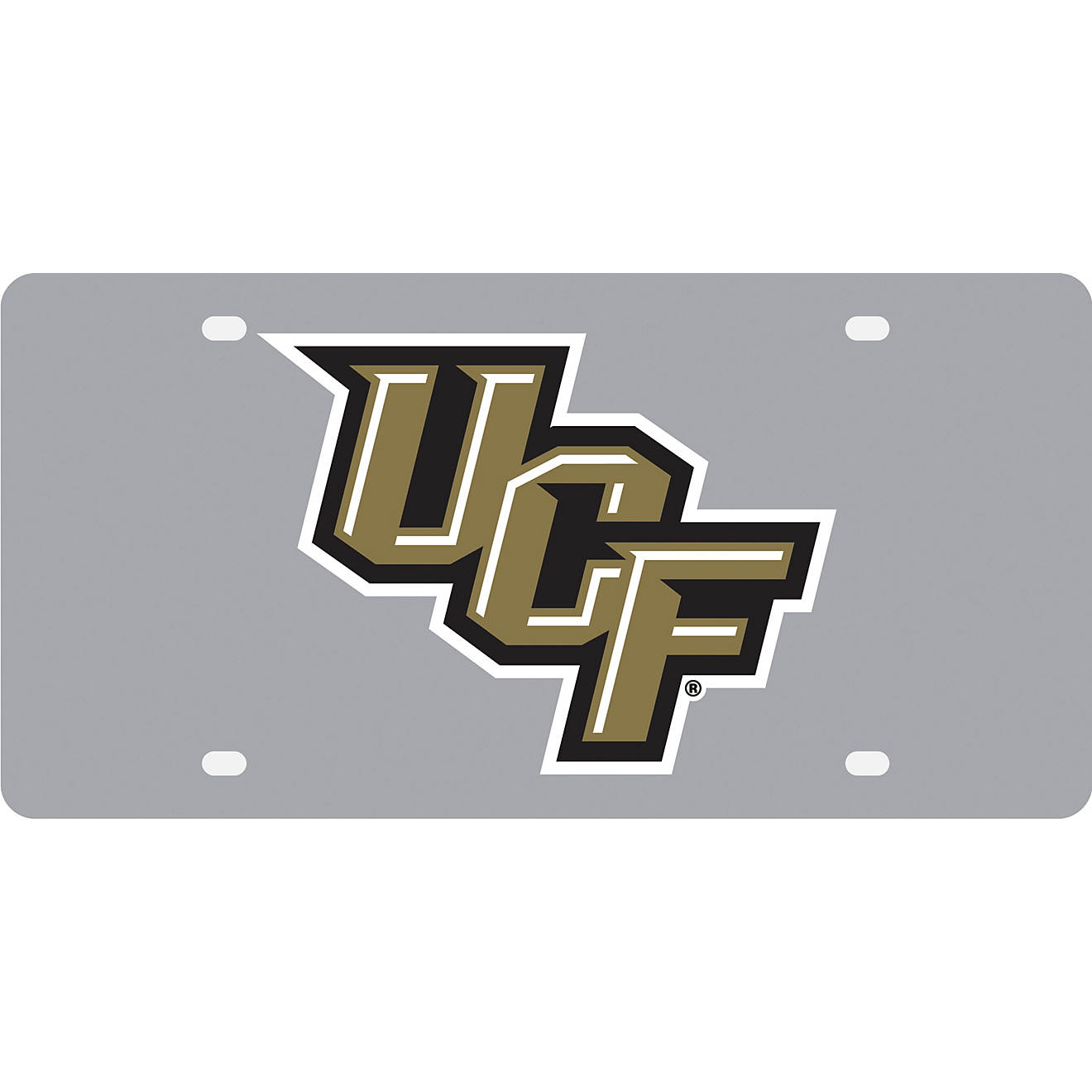 Stockdale University of Central Florida Acrylic License Plate                                                                    - view number 1