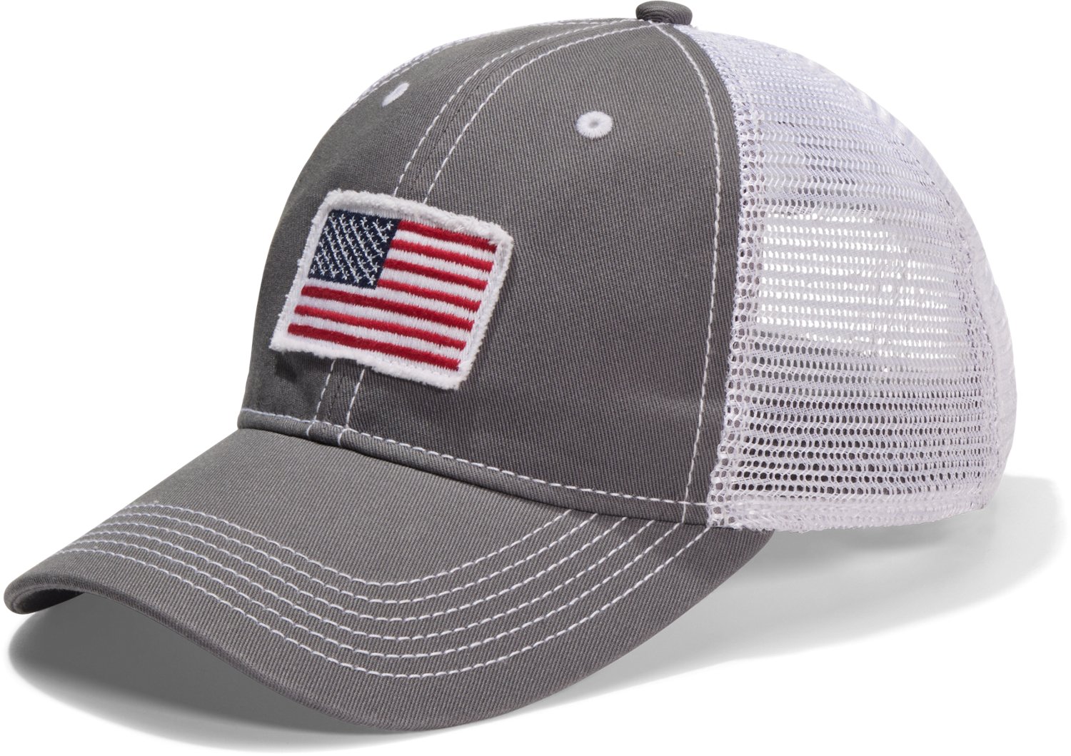 Academy Sports + Outdoors Men's American Flag Trucker Hat | Academy