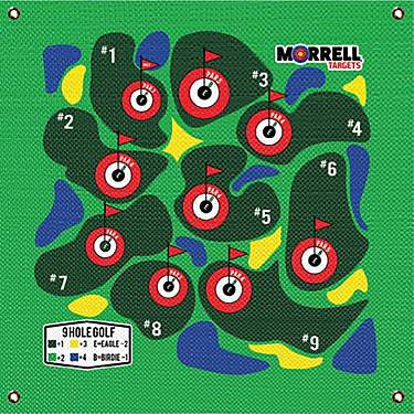 Morrell Golf Target Face                                                                                                        