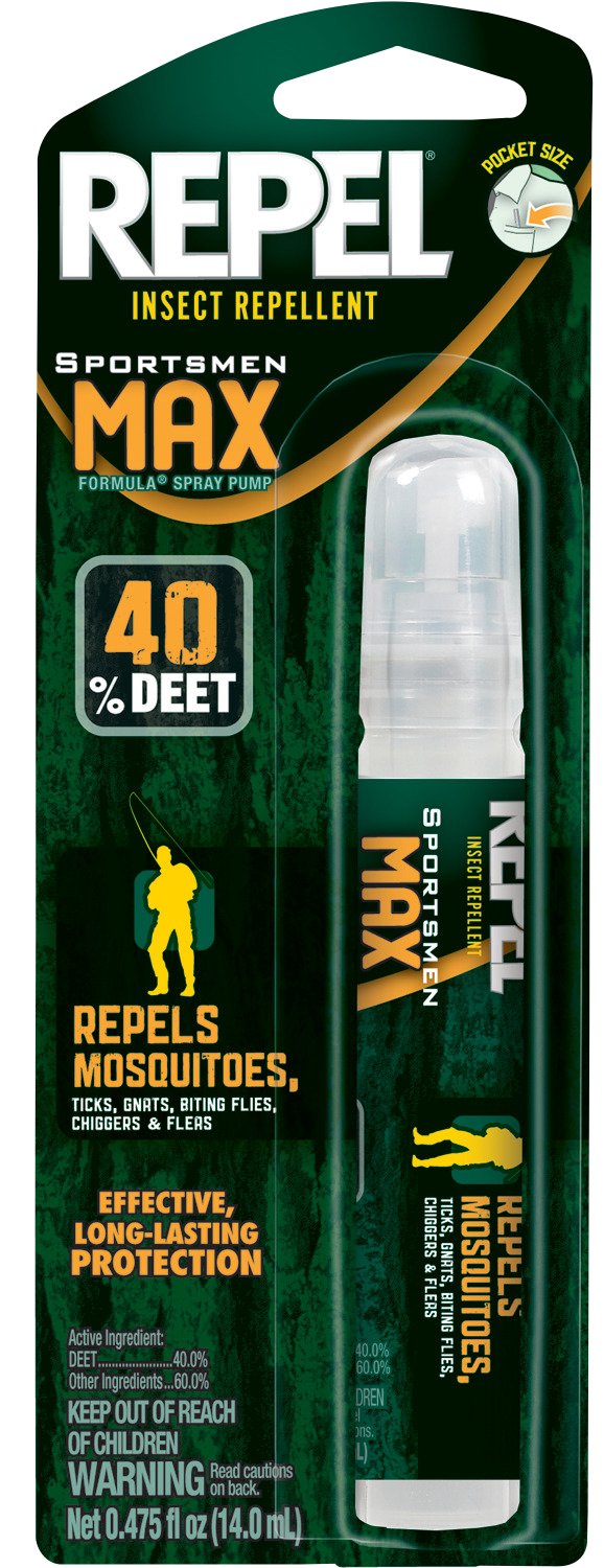 Repel Sportsman Max Formula Insect Repellent PenSize Pump Spray Academy