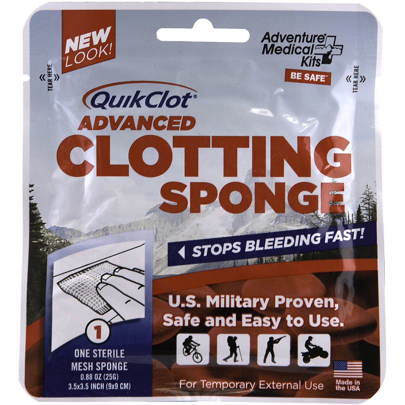 QuikClot® Advanced Clotting Sponge                                                                                              - view number 1