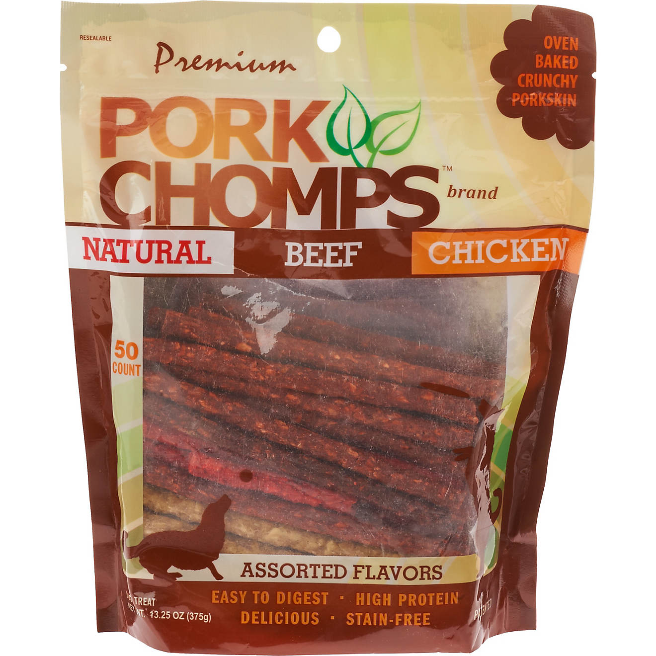 Pork Chomps Premium Assorted Munchy Sticks 50-Pack                                                                               - view number 1