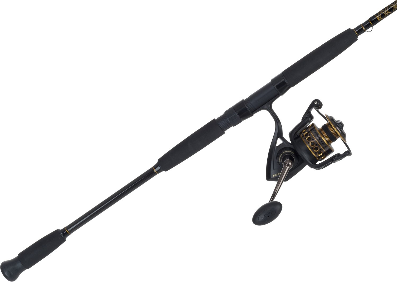 penn battle 2 graphite rod