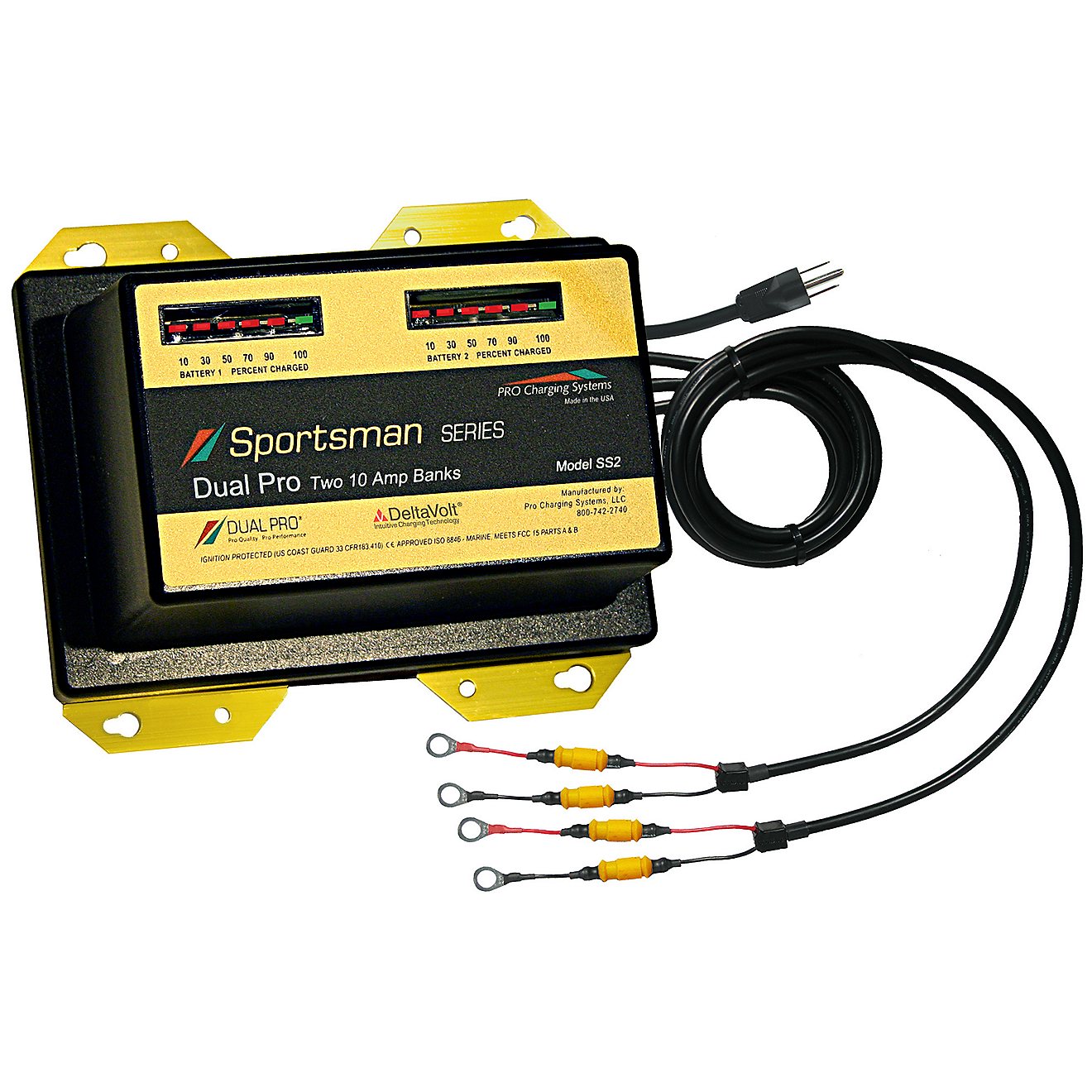 Dual Pro Sportsman Series 2-Bank Battery Charger                                                                                 - view number 1