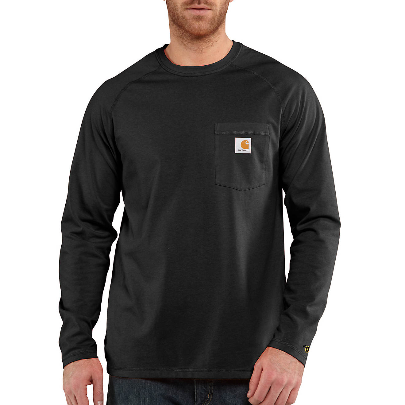 Carhartt Men's Force Cotton Long Sleeve T-shirt | Academy