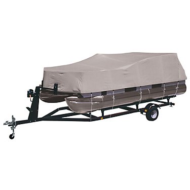 Marine Raider Model B Boat Cover Fits Most 21' - 24' Pontoon Boats