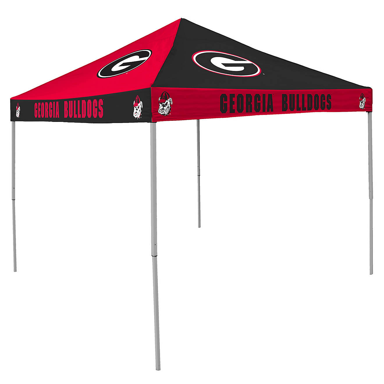 Logo University of Georgia Straight-Leg 9 ft x 9 ft Checkerboard Tent                                                            - view number 1