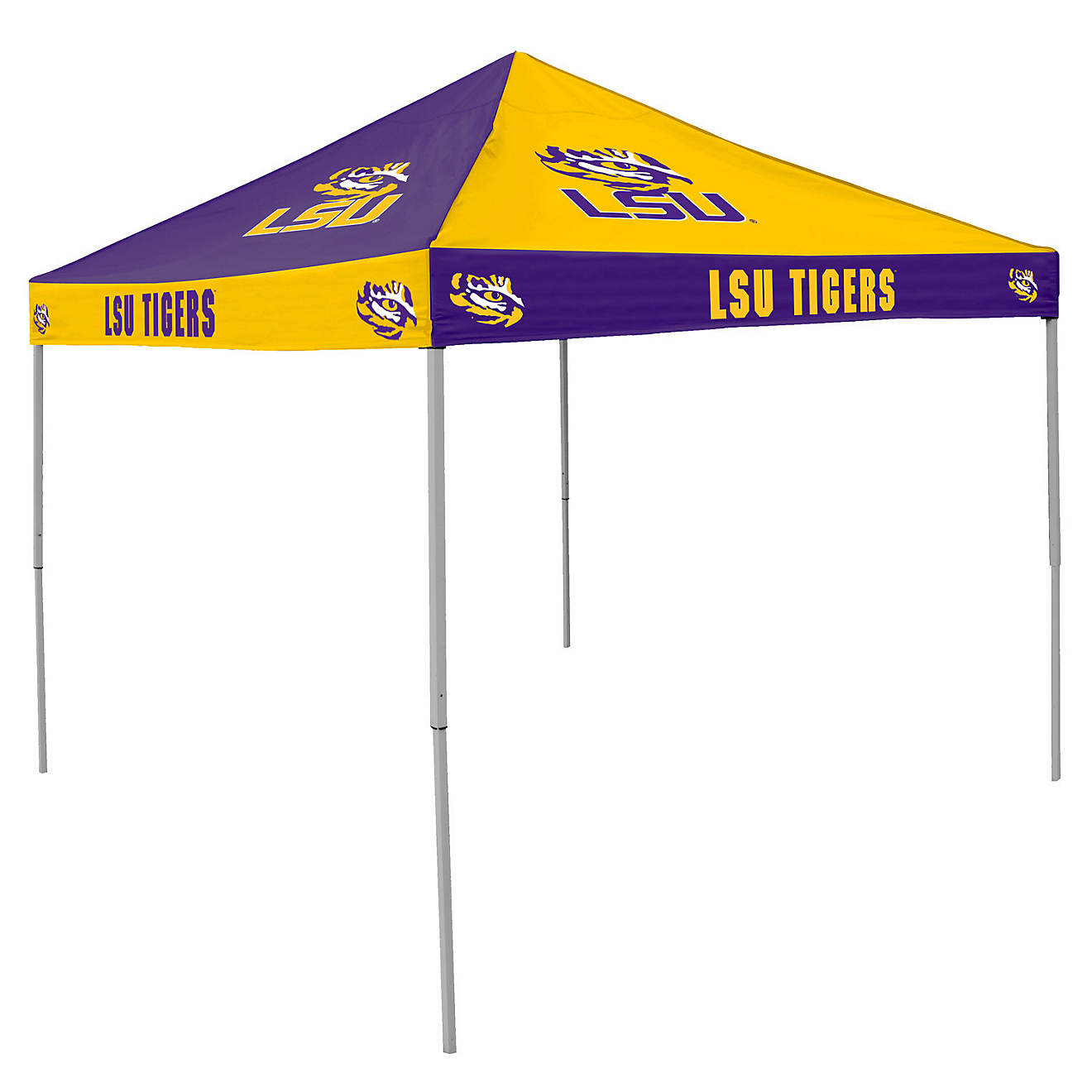 Logo Louisiana State University Straight-Leg 9 ft x 9 ft Checkerboard Tent                                                       - view number 1