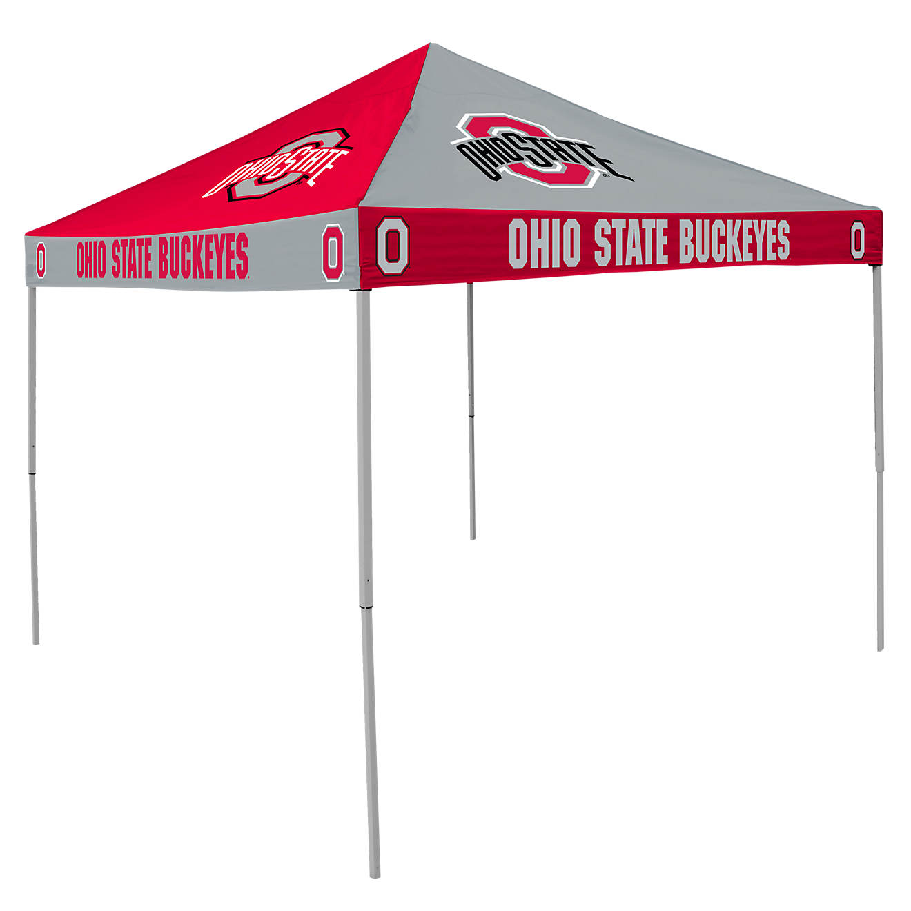 Logo Ohio State University Straight-Leg 9 ft x 9 ft Checkerboard Tent                                                            - view number 1