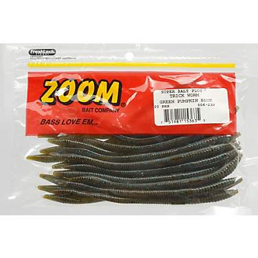 Zoom 6" Trick Worms 20-Pack                                                                                                     
