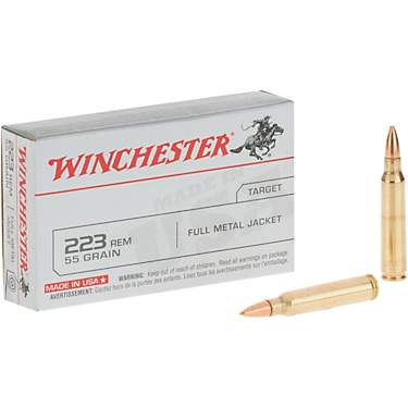 Winchester .223 Remington 55-Grain Centerfire Rifle Ammunition - 20 Rounds                                                      