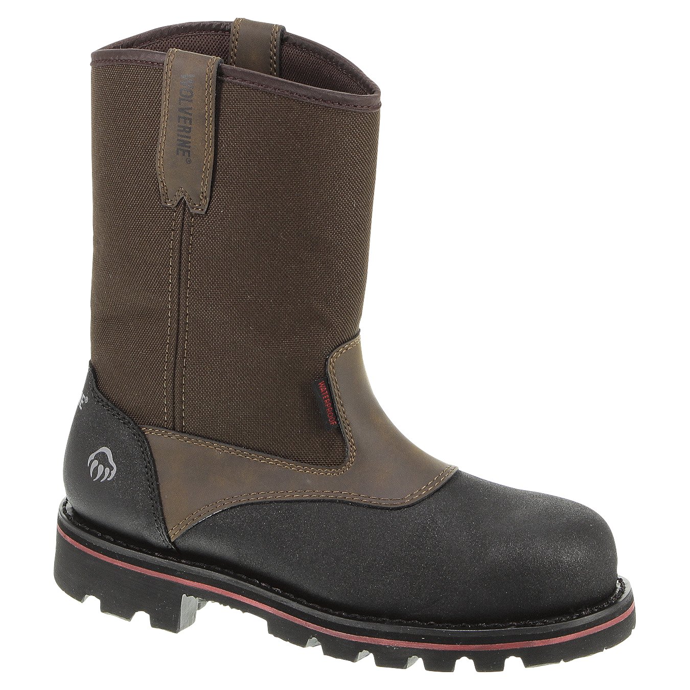 composite toe wellington work boots