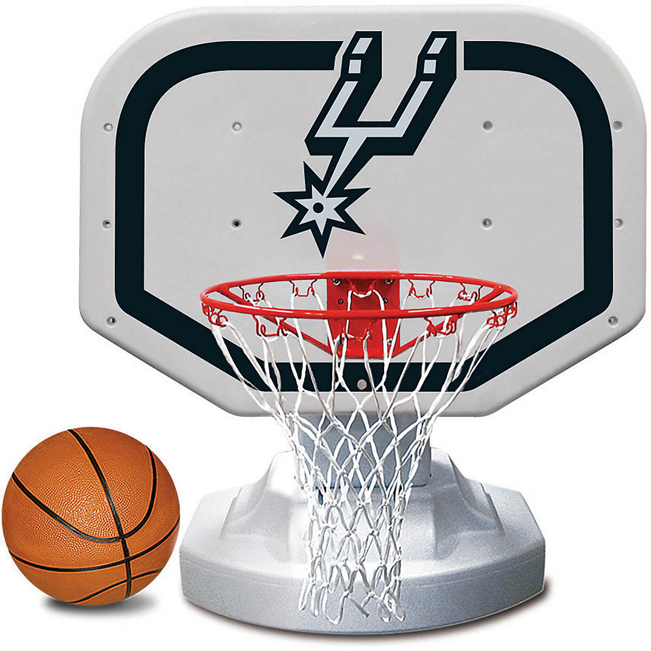Poolmaster® San Antonio Spurs Competition Style Poolside Basketball Game                                                        - view number 1