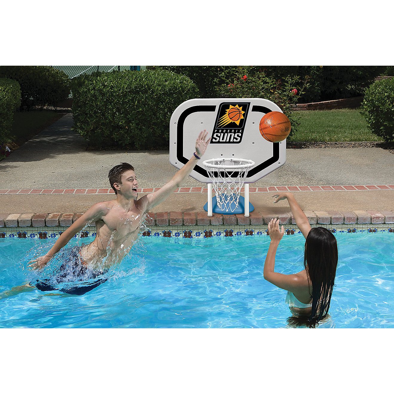 Poolmaster® Phoenix Suns Pro Rebounder Style Poolside Basketball Game                                                           - view number 2