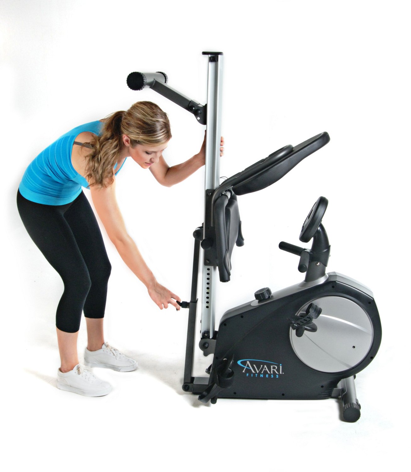Avari® Conversion II Rower/Recumbent Exercise Bike Academy