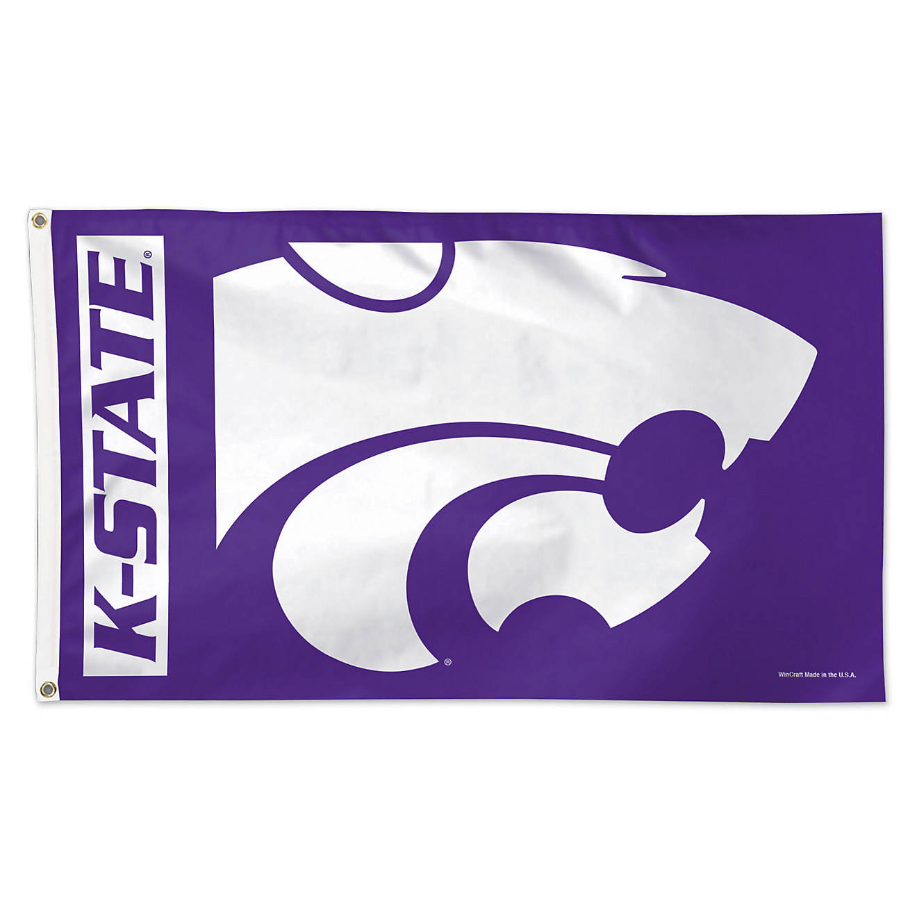 WinCraft Kansas State University Deluxe 3' x 5' Flag                                                                             - view number 1