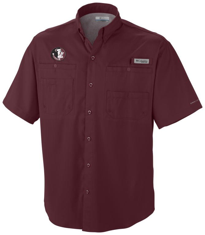Columbia Sportswear Men's Florida State University Tamiami Short Sleeve