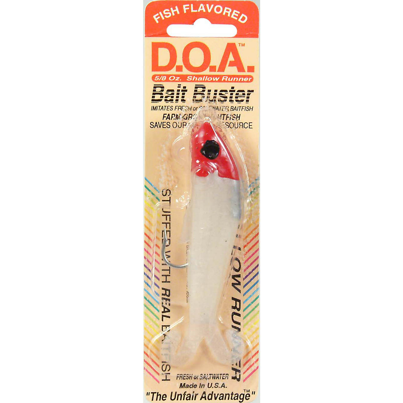 D.O.A. Fishing Lures Bait Buster Shallow Soft Plastic Lure                                                                       - view number 1