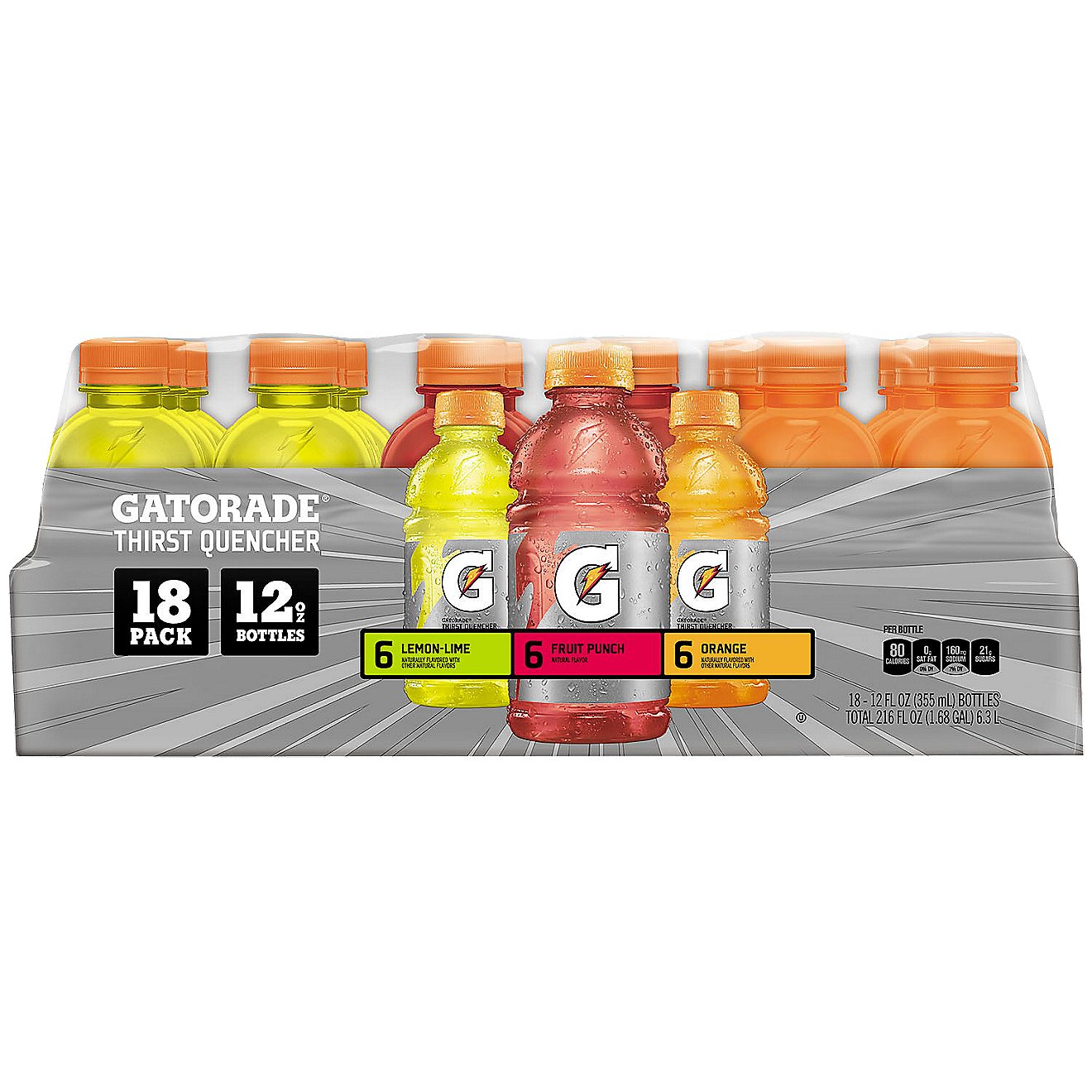 Gatorade Ready-to-Drink 12 oz Sports Drinks 18-Pack                                                                              - view number 2