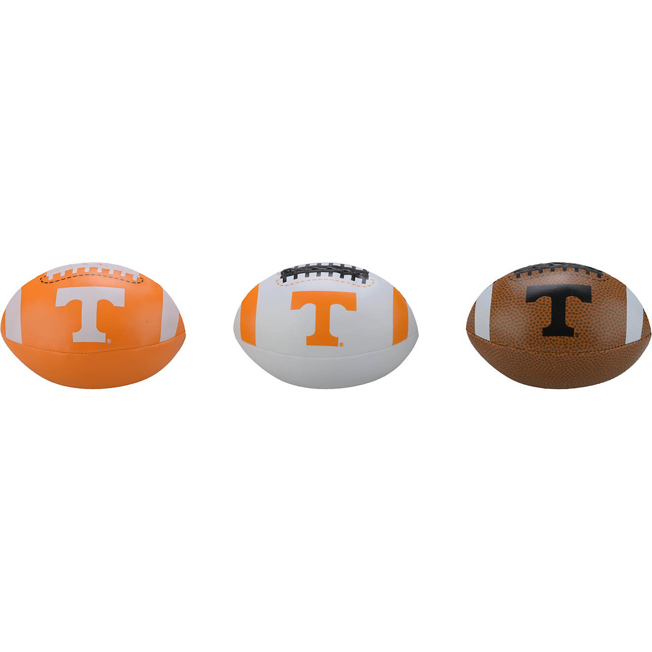 Rawlings® Boys' University of Tennessee 3rd Down Softee 3-Ball Football Set                                                     - view number 1