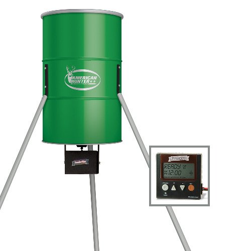 American Hunter 350 Lb Tripod Deer Feeder With Digital Timer