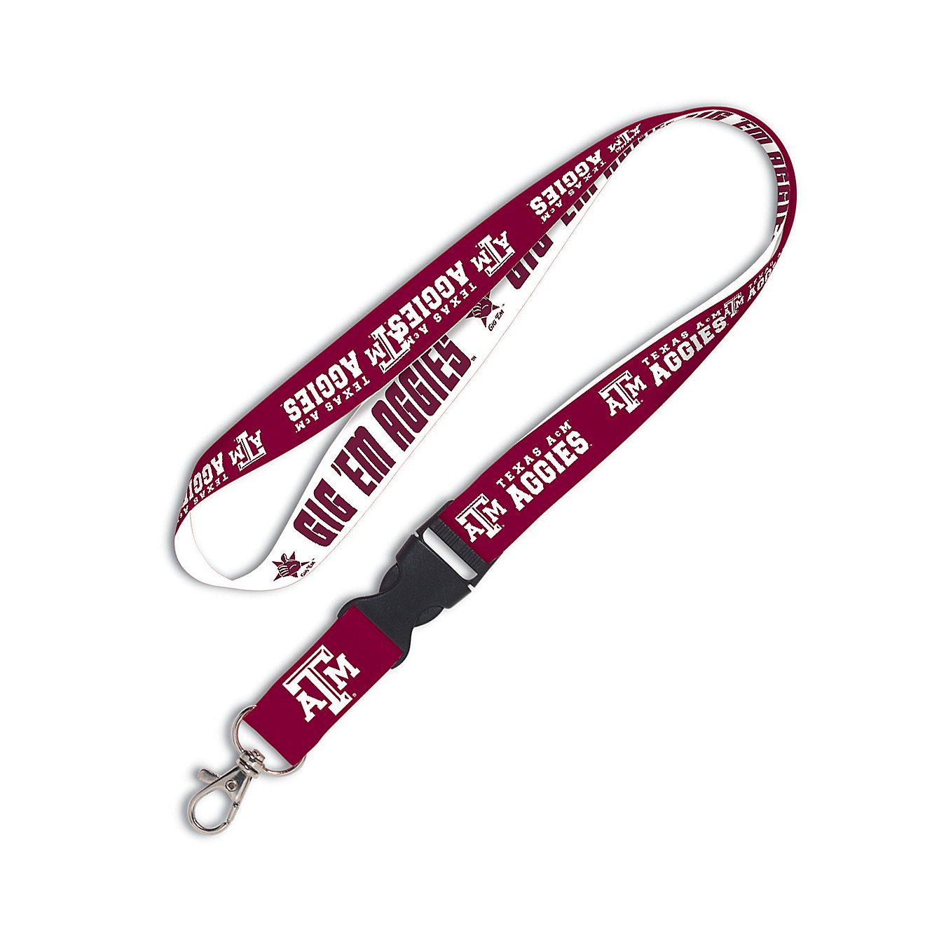 WinCraft Texas A&M University 3/4" Lanyard with Detachable Buckle                                                                - view number 1