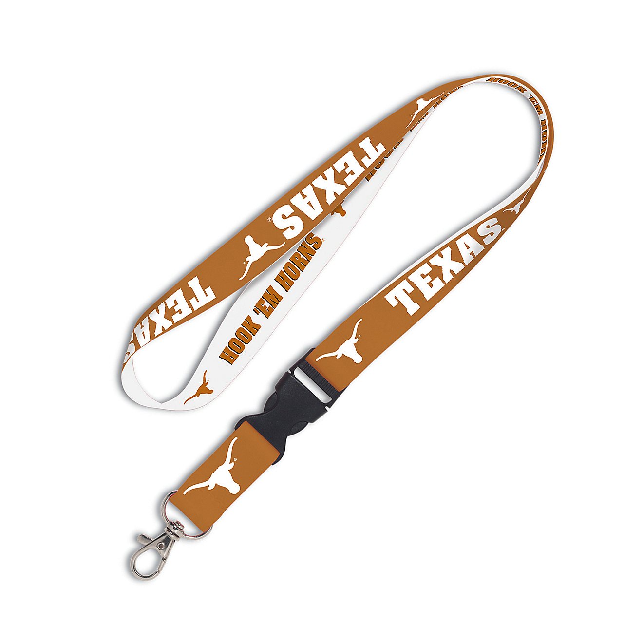 WinCraft University of Texas 3/4" Lanyard with Detachable Buckle                                                                 - view number 1