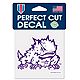WinCraft Texas Christian University Perfect Cut Decal                                                                            - view number 1 image