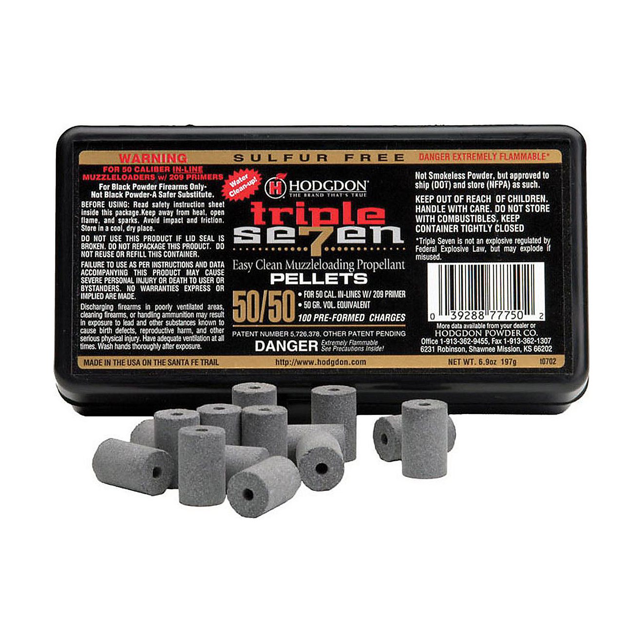 Hodgdon Pyrodex® .50 50-Grain Black Powder Pellets | Academy