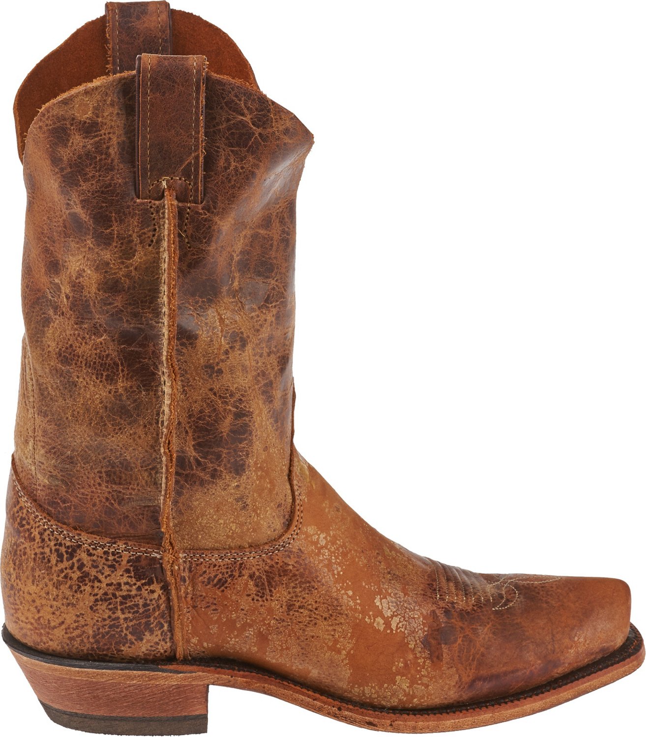 justin bent rail black boots