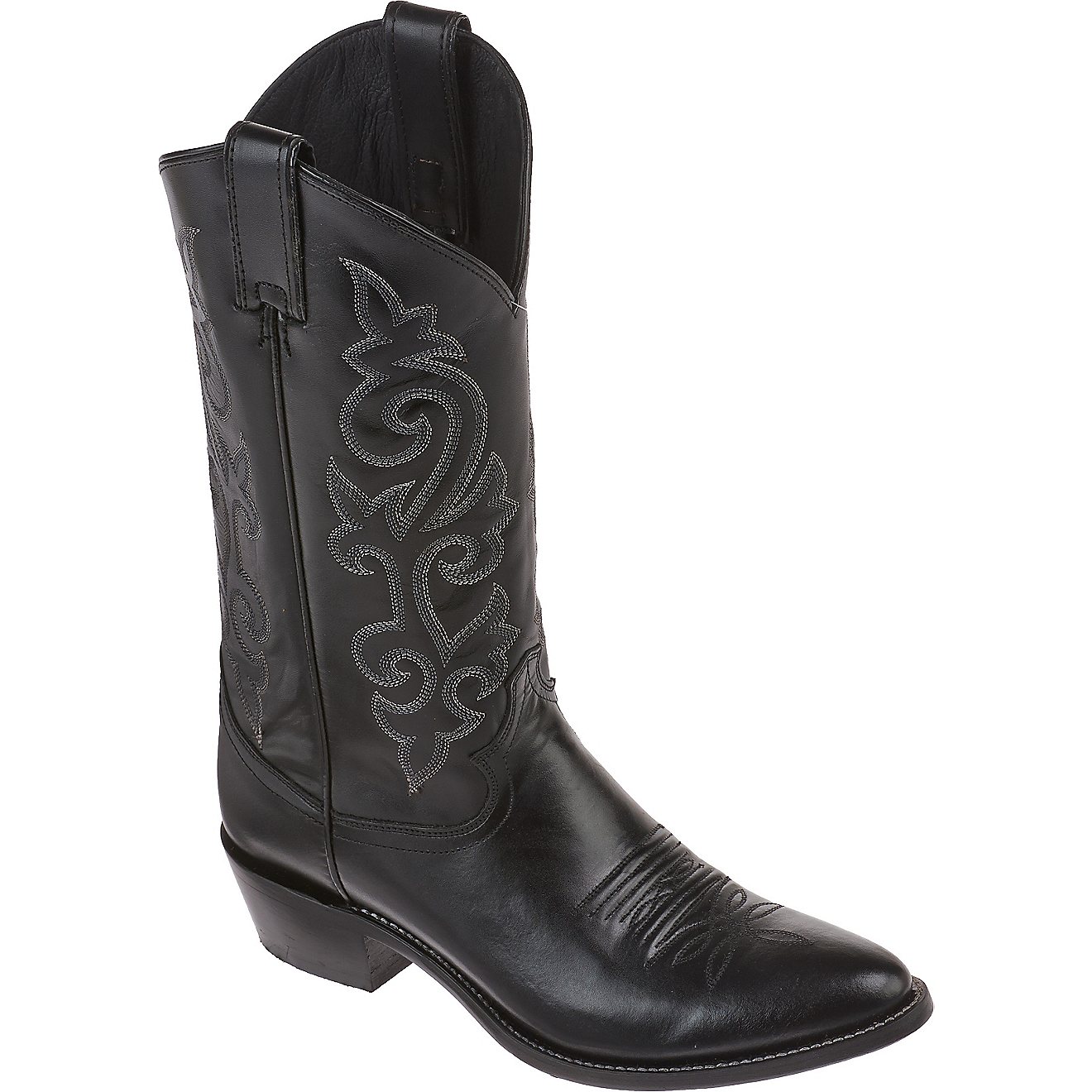 Justin Men's Calfskin Round Toe Western Boots                                                                                    - view number 2
