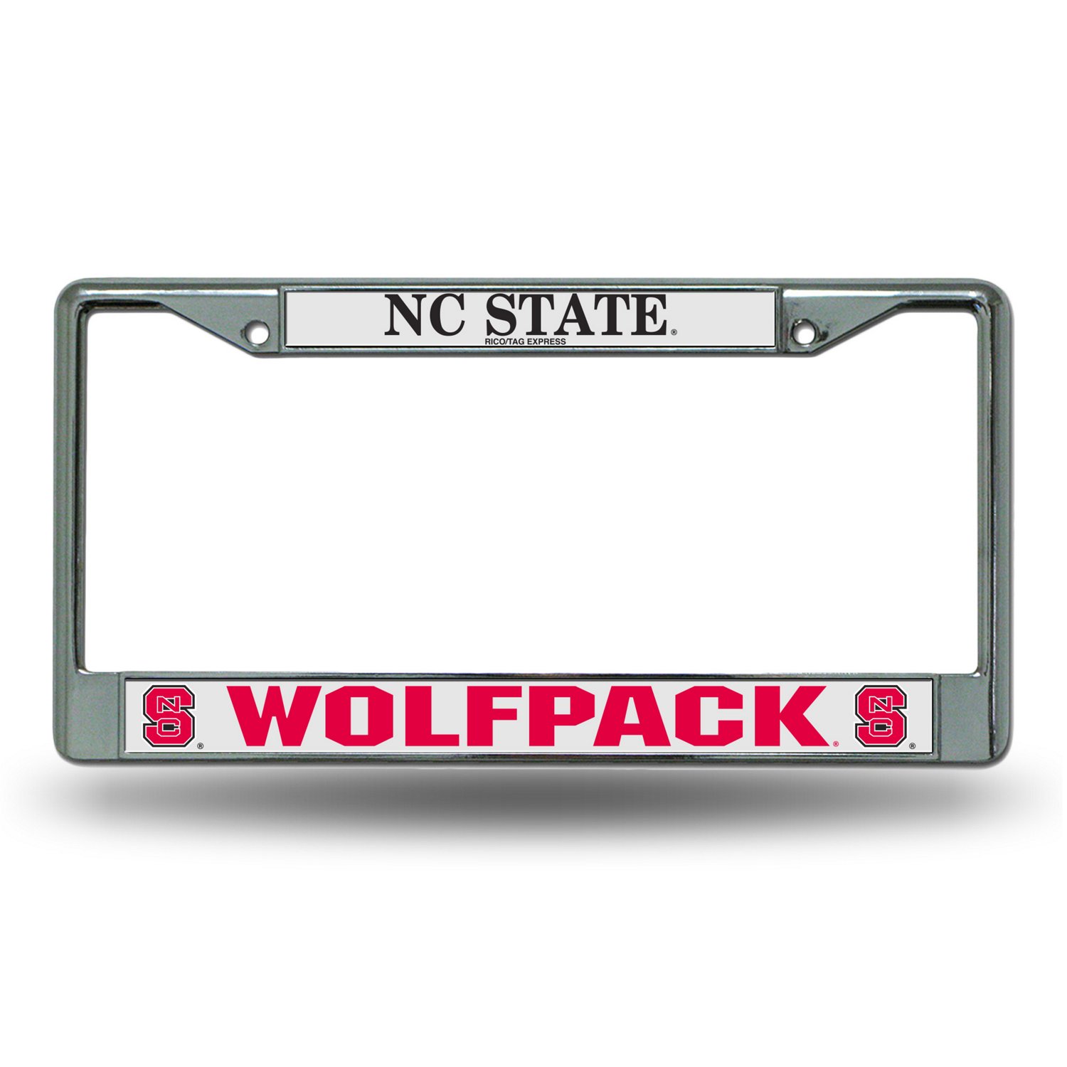 Rico North Carolina State University Chrome License Plate Frame | Academy