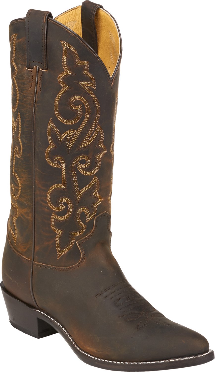 justin men's bay apache western boot