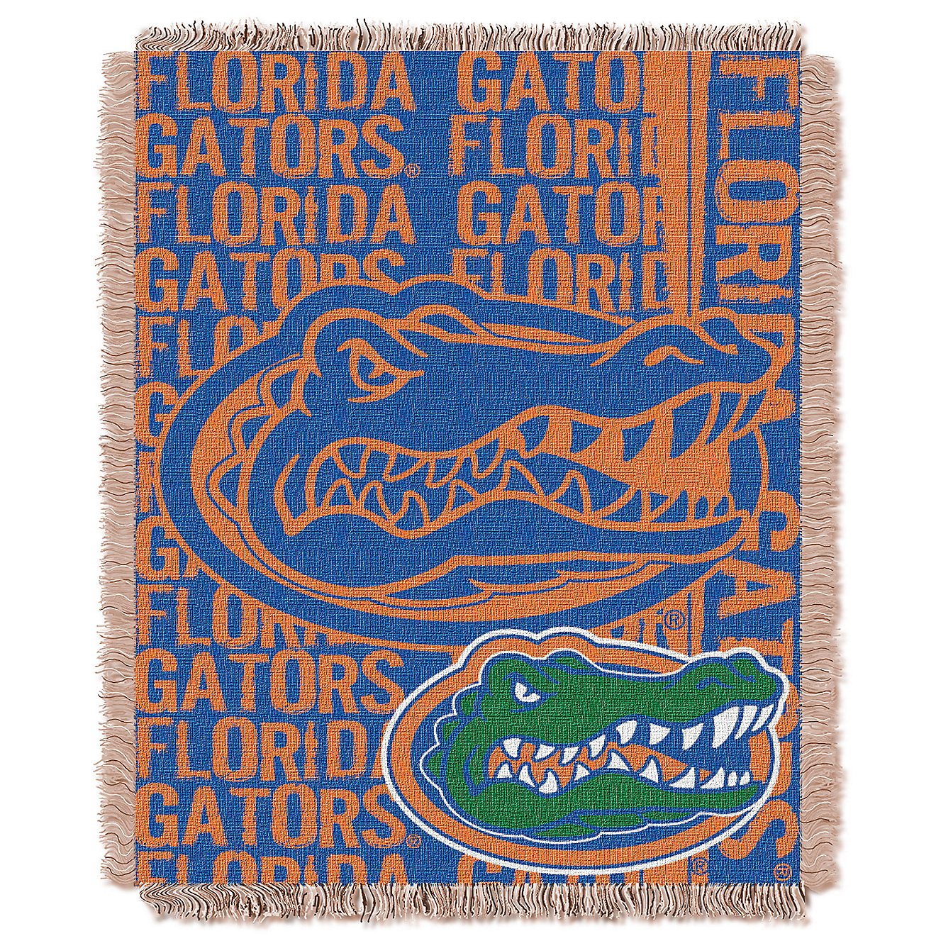 The Northwest Company University of Florida Double Play Woven Jacquard Throw                                                     - view number 1