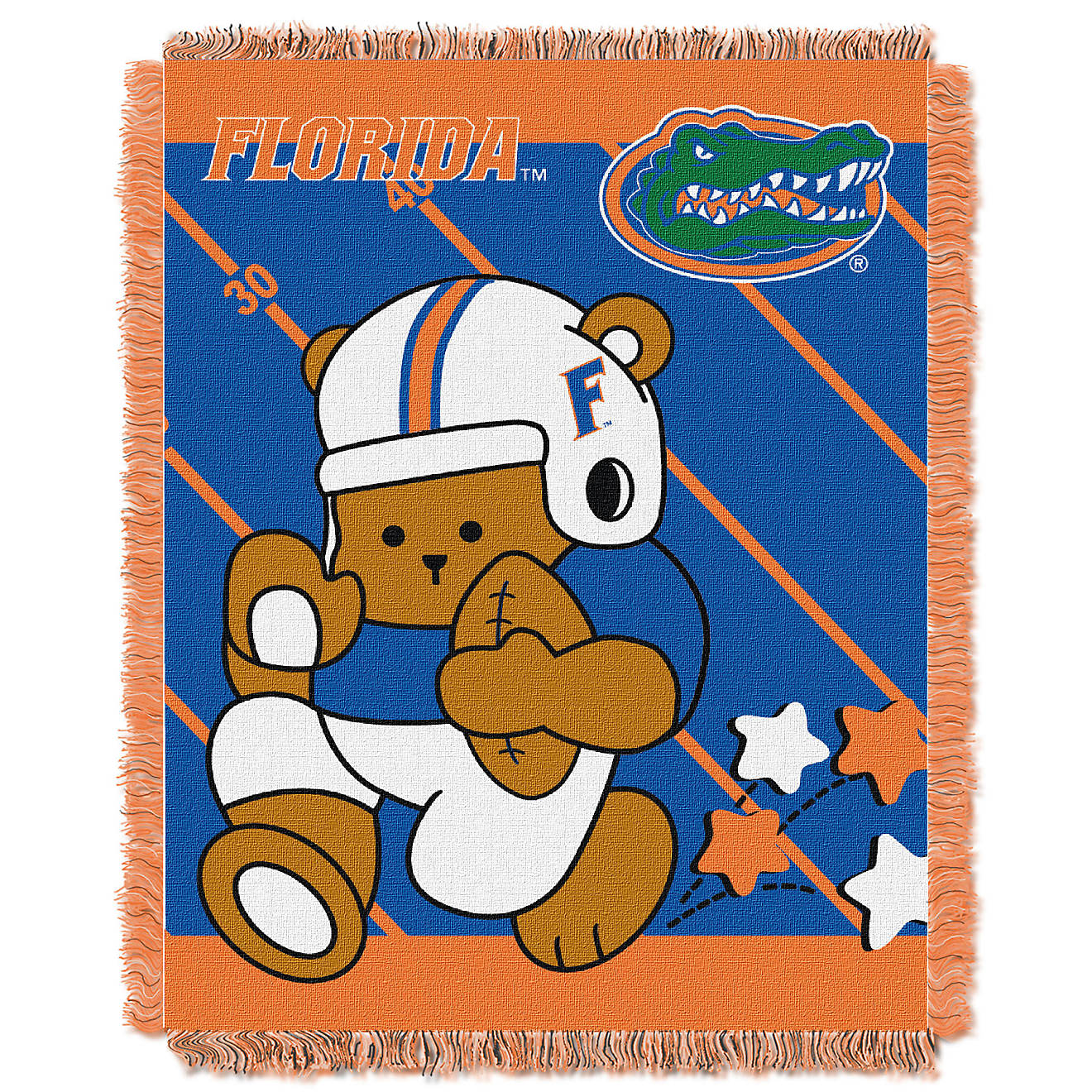 The Northwest Company University of Florida Fullback Woven Jacquard Throw                                                        - view number 1