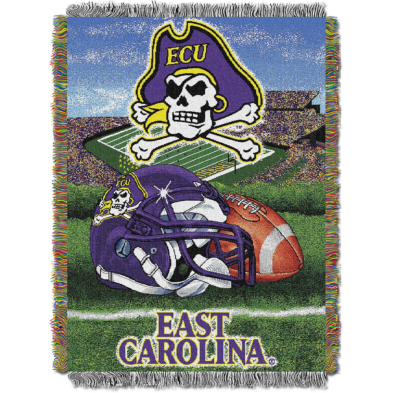 The Northwest Company East Carolina University Home Field Advantage Tapestry Throw                                               - view number 1