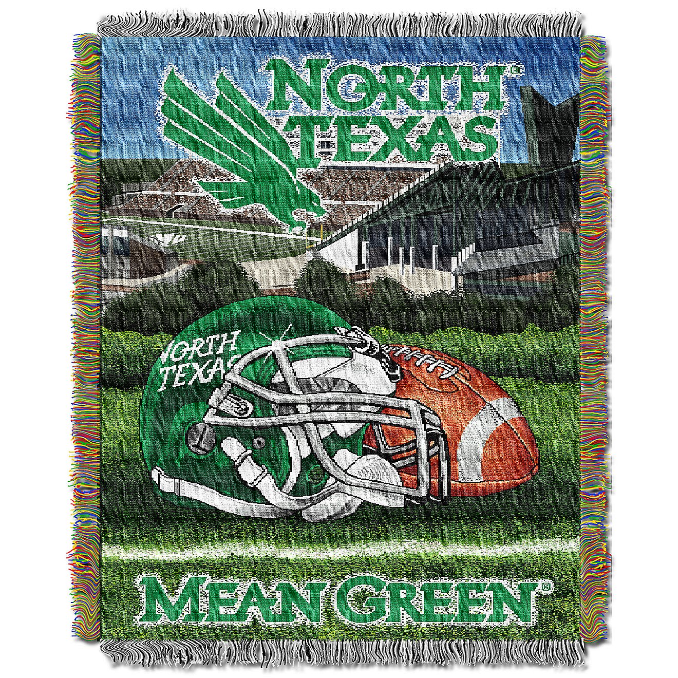 The Northwest Company University of North Texas Home Field Advantage Tapestry Throw                                              - view number 1