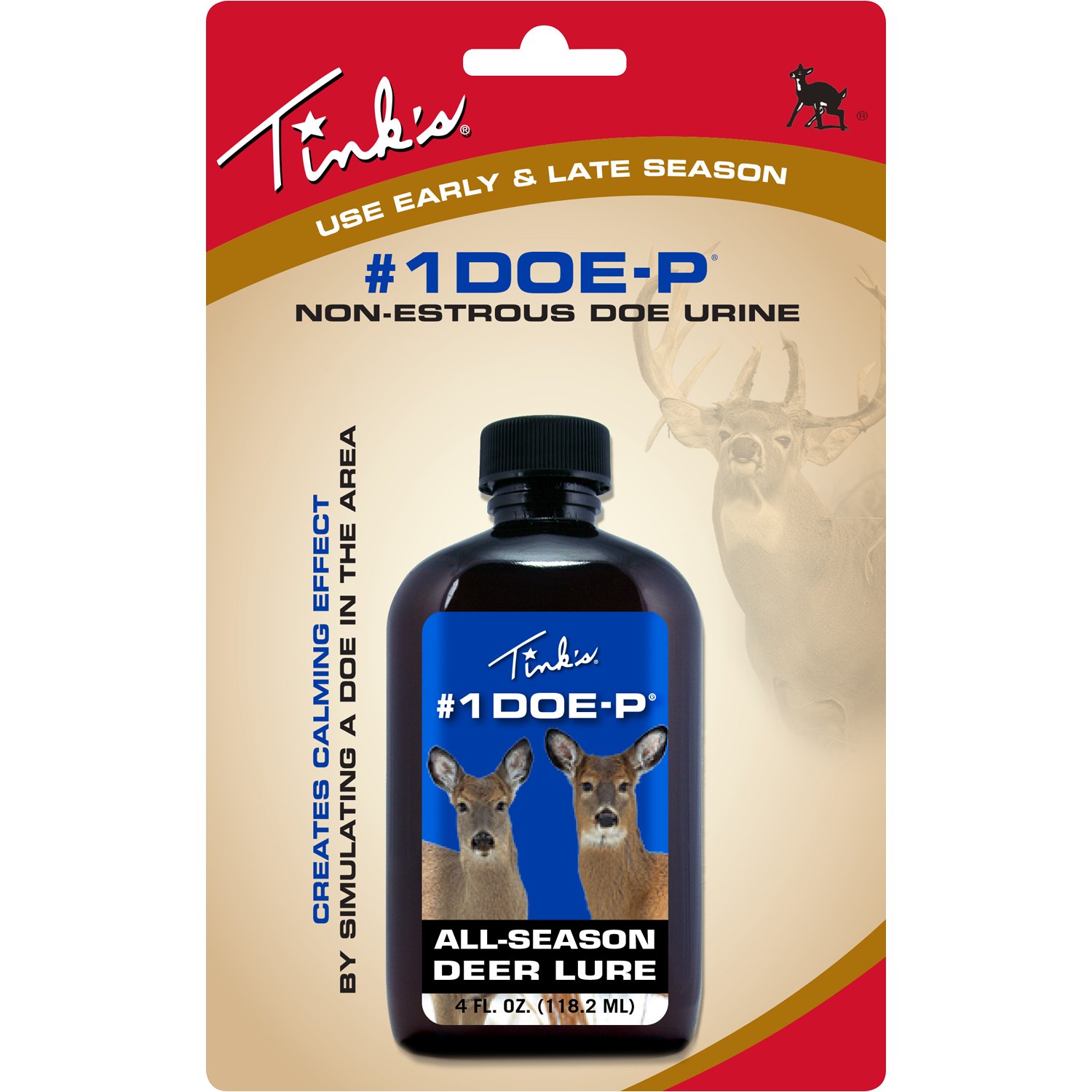 Tink's 1 DoeP 4 oz. Deer Lure Academy