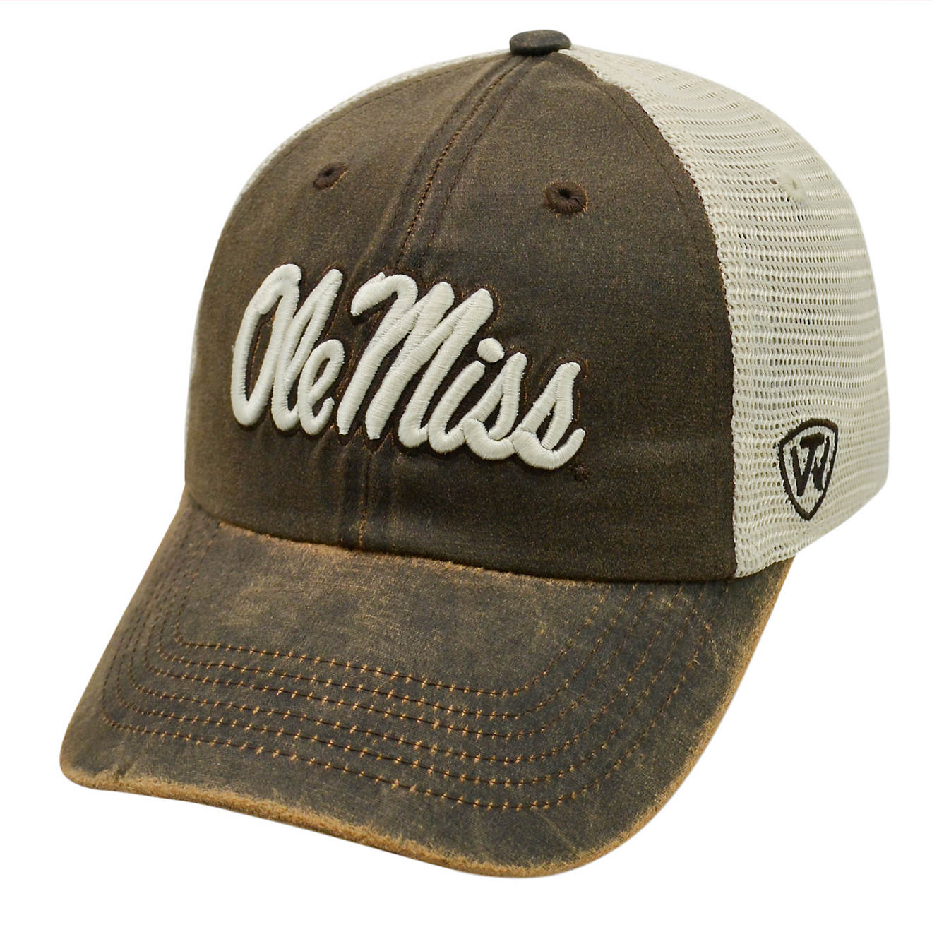 Top of the World Adults' ScatMesh University of Mississippi Cap                                                                  - view number 1