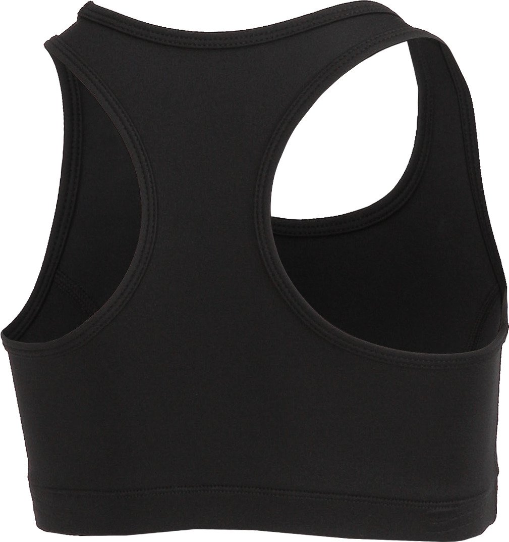 black zip up sports bra