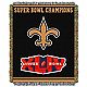 The Northwest Company New Orleans Saints Commemorative Tapestry Throw                                                            - view number 1 image