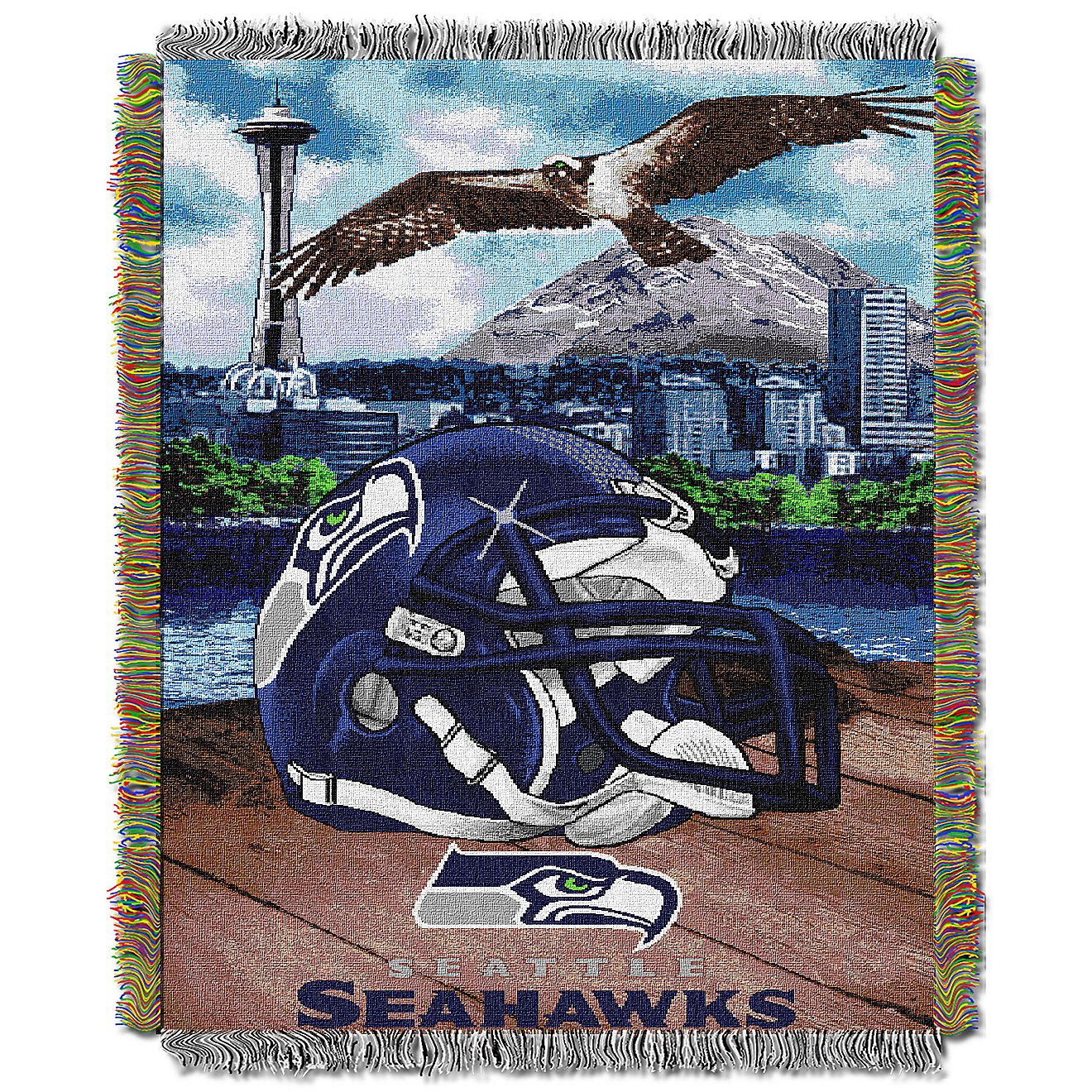 The Northwest Company Seattle Seahawks Home Field Advantage Tapestry Throw                                                       - view number 1