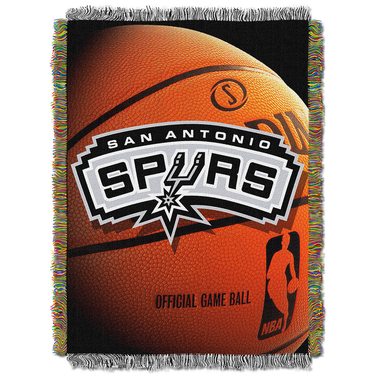 The Northwest Company San Antonio Spurs Photo Real Tapestry Throw                                                                - view number 1