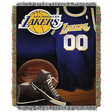 The Northwest Company Los Angeles Lakers Vintage Tapestry Throw                                                                 