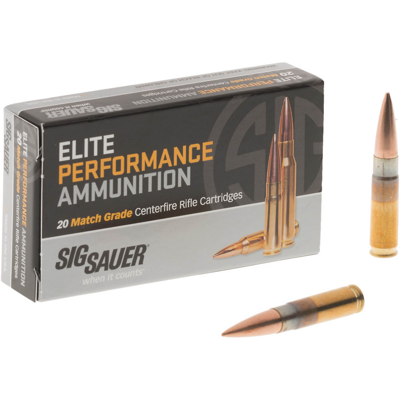 SIG SAUER Elite Match Grade OTM .300 BLK 220-Grain Rifle Ammunition                                                              - view number 1