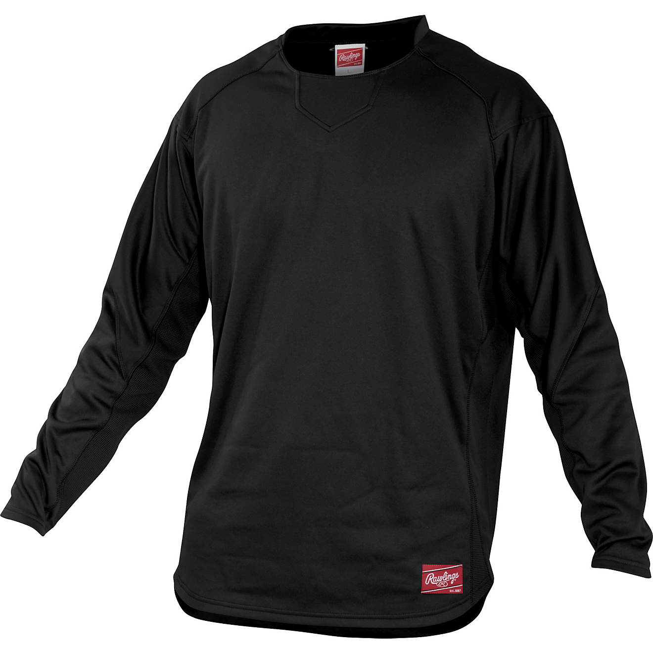 Rawlings Men's Dugout Fleece Pullover Top                                                                                        - view number 1