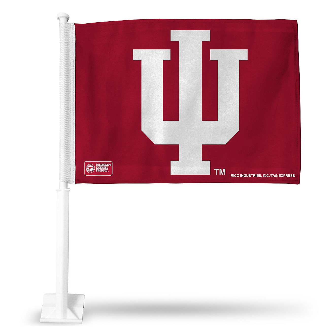 Rico Indiana University Car Flag                                                                                                 - view number 1