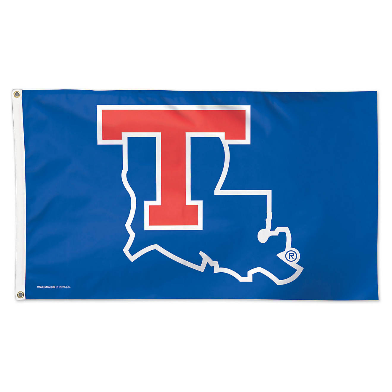 WinCraft Louisiana Tech University Deluxe 3' x 5' Flag                                                                           - view number 1