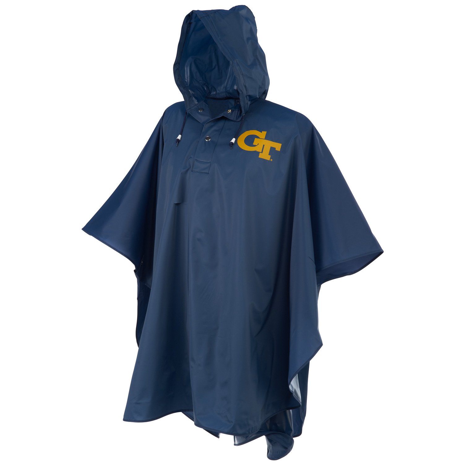 Storm Duds Men's Georgia Tech Heavy-Duty Rain Poncho | Academy