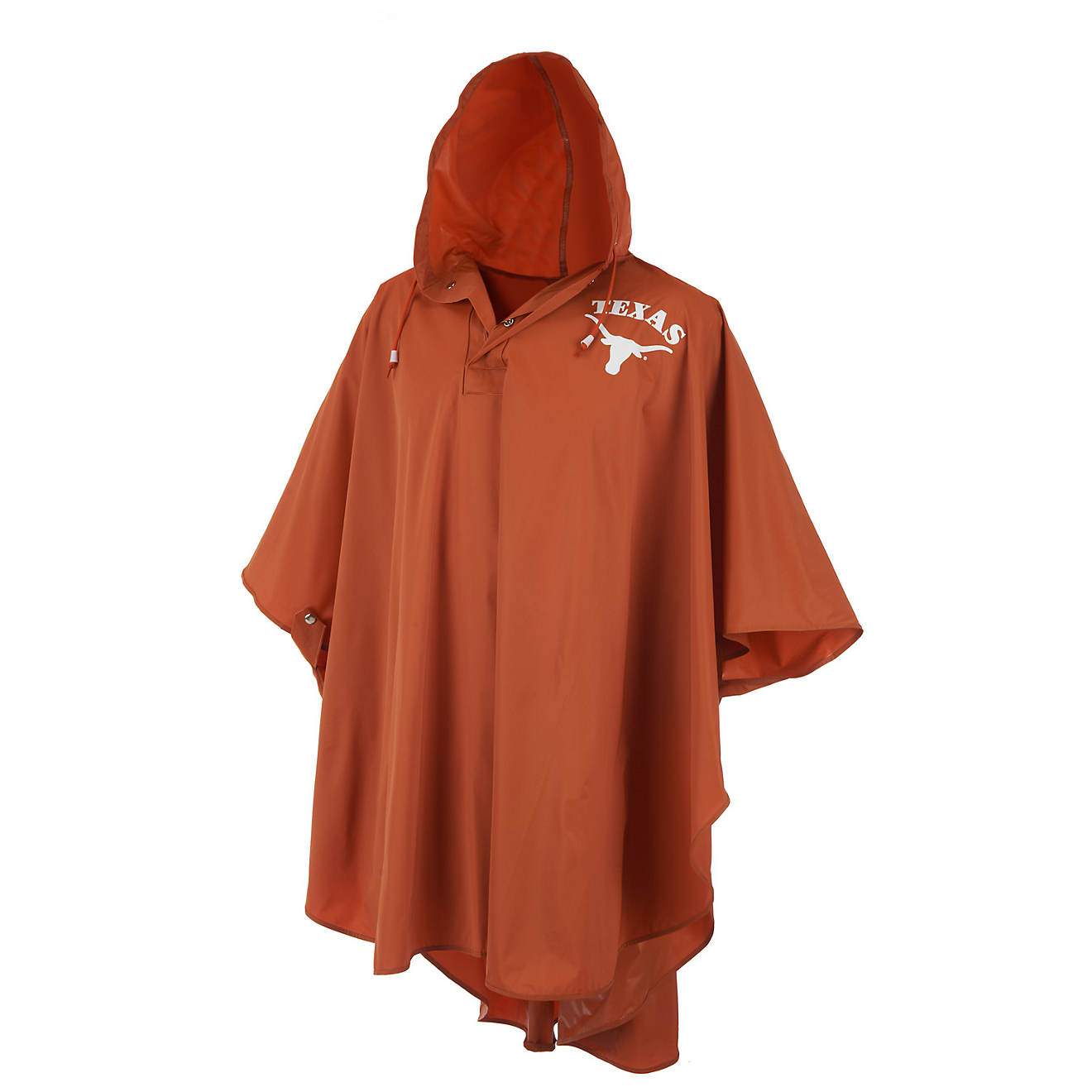 Storm Duds Men's University of Texas Slicker Heavy Duty PVC Poncho                                                               - view number 1